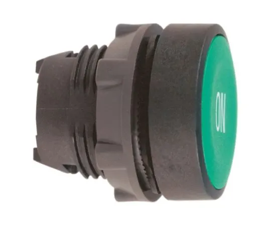 64-0497-91　Schneider Electric Harmony XB5 Series, Green Push Button Head, Spring Return, 22mm Cutout　ZB5AA341