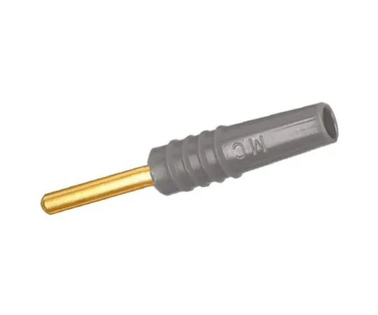 64-0568-05　Grey Plug Banana Plug Solder 30 V ac, 60 V dc　22.2609-28