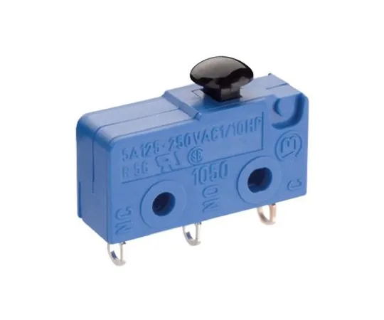 64-0473-98　SPDT Mushroom Shaped Microswitch, 5 A @ 250 V ac　1050.0202