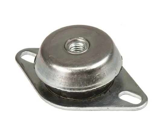 64-0402-57　FIBET M12 Zinc Plated Stainless Steel Anti Vibration Mount CFAB-K 130daN Compression Load ,63mm dia. Natural Rubber　CFAB-K