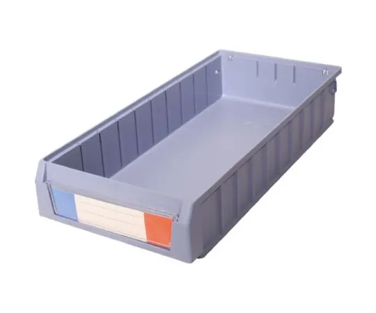 64-0633-84　RS Pro Blue Plastic Stackable Storage Bin, 500mm x 234mm x 90mm　775-5296