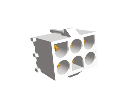 64-0493-60　TE Connectivity Universal MATE-N-LOK, 6 Way, 3 Row, Straight PCB Header　641970-3