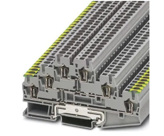 64-0482-14　Phoenix Contact, ST Clipline Series , 500 V Multi Level Terminal Block, Spring Termination　3036097