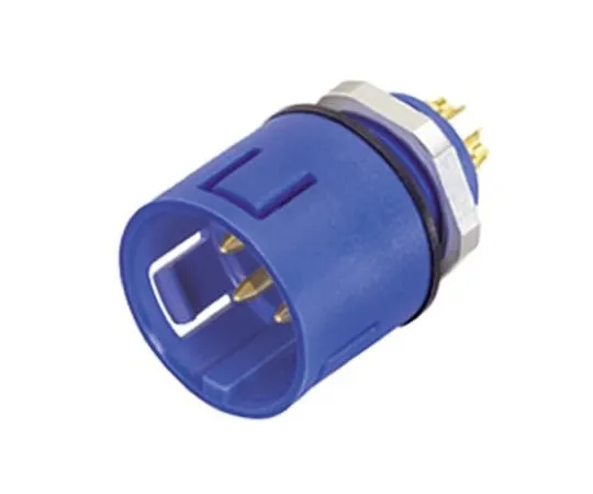 64-0445-07　Binder 720 Series Miniature Panel Mount Connector, 8 contacts Socket　99-9127-60-08