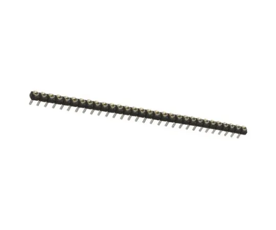 64-0594-78　Samtec SL Series 2.54mm Pitch 30 Way 1 Row Straight PCB Socket, Through Hole, Solder Termination　SL-130-T-10