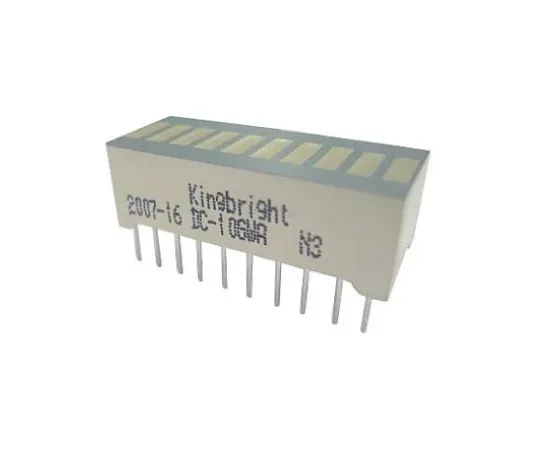 64-0388-02　DC-10SYKWA Kingbright Light Bar LED Display, Yellow 110000 mcd　DC-10SYKWA