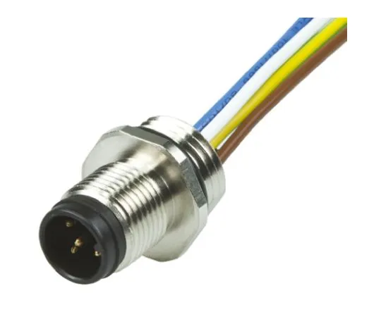 64-0515-57　Brad, Ultra-Lock Series, Straight M12 to Unterminated Cable assembly, 4 Core 300mm Cable　1200845108