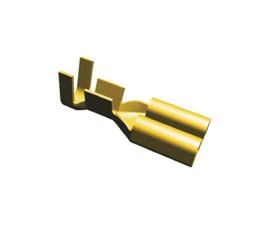 64-0348-27　TE Connectivity FASTON .187 Series Crimp Receptacle, 4.75 x 0.51mm, 0.5mm² to 1.3mm², 20AWG to 16AWG　170037-1