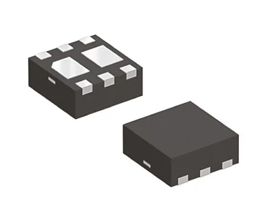 64-0468-76　FDMA1024NZ Dual N-Channel MOSFET, 5 A, 20 V PowerTrench, 6-Pin MLP ON Semiconductor　FDMA1024NZ