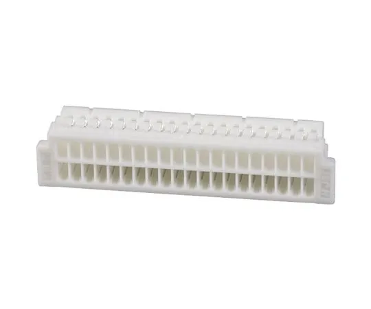 64-0513-60　JST SHD Female Connector Housing, 1mm Pitch, 40 Way, 2 Row Right Angle, Straight　SHDR-40V-S-B