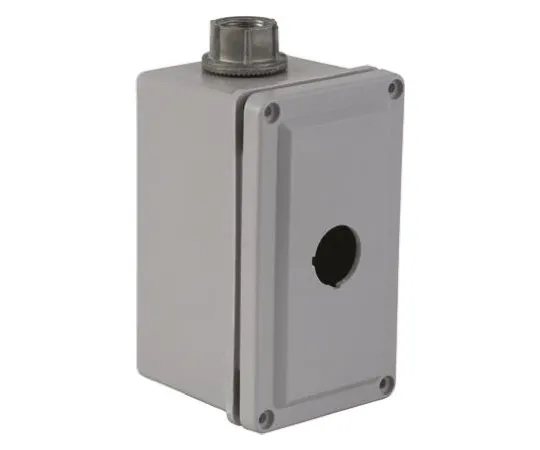 64-0498-09　Schneider Electric Harmony 9001SK Control Station Enclosure, 1 Hole, 30mm Diameter None Plastic　9001SKY1