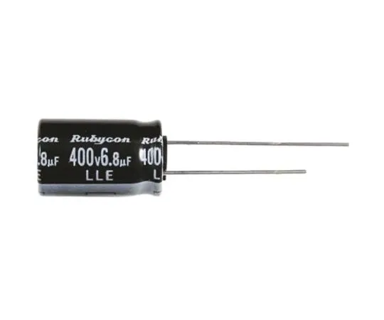 64-0591-47　Rubycon 4.7μF 200V dc Aluminium Electrolytic Capacitor, Through Hole 6.3 x 11mm +105°C 6.3mm 2.5mm　200LLE4,7MEFC6.3X11