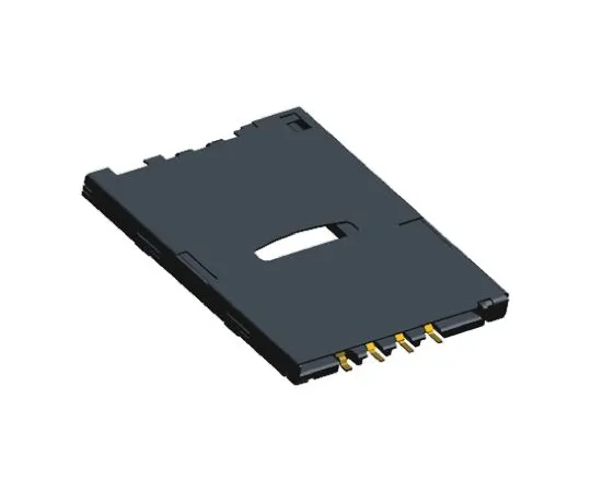 64-0395-89　TE Connectivity 6 Way SIM Card Connector With Solder Termination　1981959-1