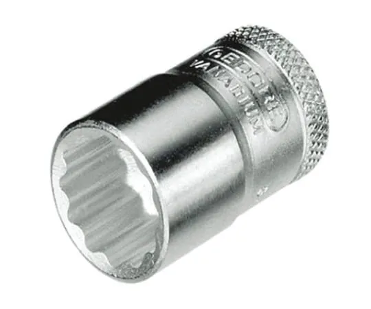 64-0619-15　Gedore 17mm With 3/8 in Drive Socket Bi-Hex 30 mm　D 30 17