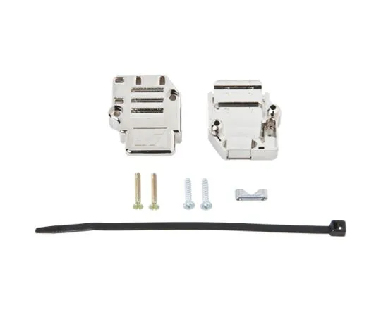 64-0469-62　Amphenol FCI 863093C Series Thermoplastic Angled, Straight D-sub Connector Backshell, 9 Way, Strain Relief　863093C09MLF