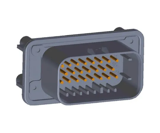 64-0425-68　TE Connectivity AMPSEAL Series, 3 Row 23 Way Panel Mount Plug PCB Connector, with Solder Termination Method　1-776228-4