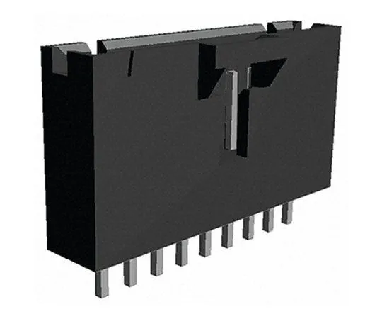 64-0382-33　TE Connectivity AMPMODU MTE, 9 Way, 1 Row, Straight PCB Header　5-104363-8