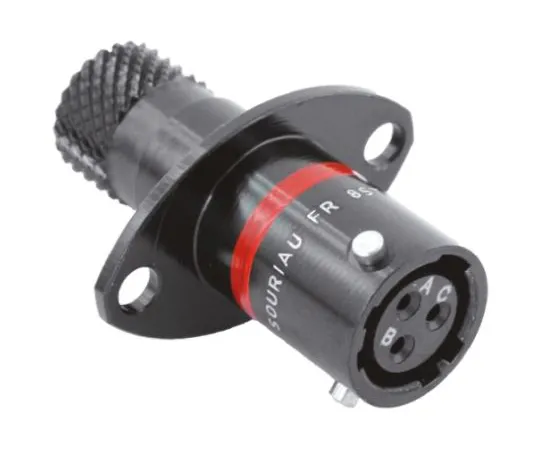 64-0547-32　Souriau 8STA Series Panel Mount Connector, 3 contacts Socket　8STA00898SN