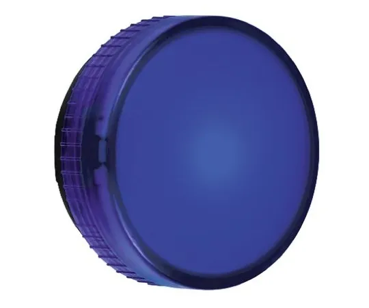 64-0498-58　Schneider Electric Harmony XB5 Blue LED Pilot Light, 22mm Cutout, IP66, IP67, 24 V ac/dc　XB5AVB6