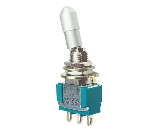 64-0494-73　TE Connectivity Single Pole Double Throw (SPDT) Toggle Switch, Latching, Panel Mount　3-1437559-4
