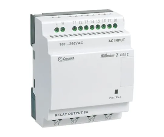 64-0481-60　Crouzet Millenium 3 Logic Module, 24 V dc Relay, 8 x Input, 4 x Output Without Display　88974021