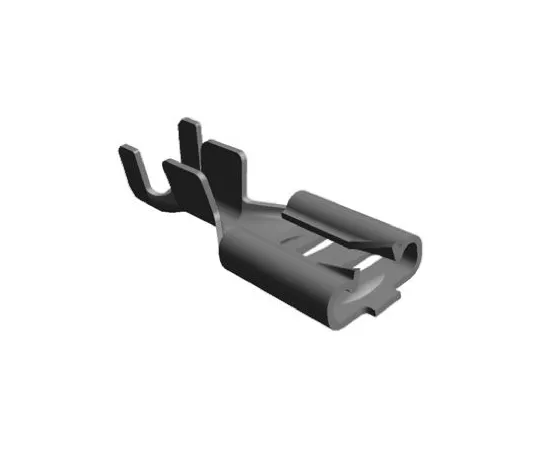 64-0393-70　TE Connectivity FASTON .187 Series, Uninsulated Crimp Quick Disconnect Terminal, 4.75 x 0.81mm Tab Size, 20 → 16　60196-2