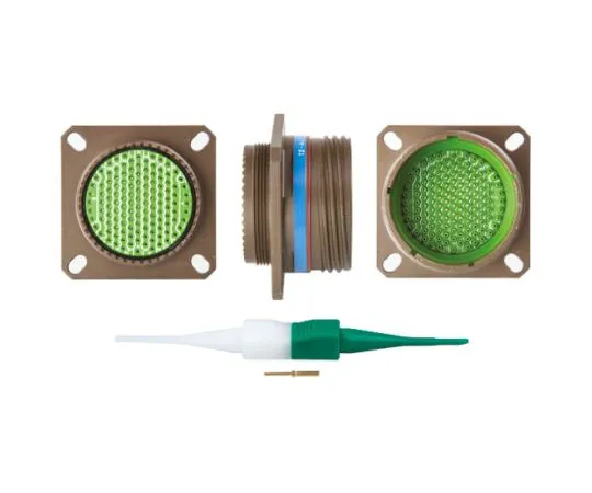 64-0572-28　Souriau 8D Series, 128 Way Panel Mount MIL Spec Circular Connector Receptacle, Pin Contacts,Shell Size 25, Screw　8D025W35PN