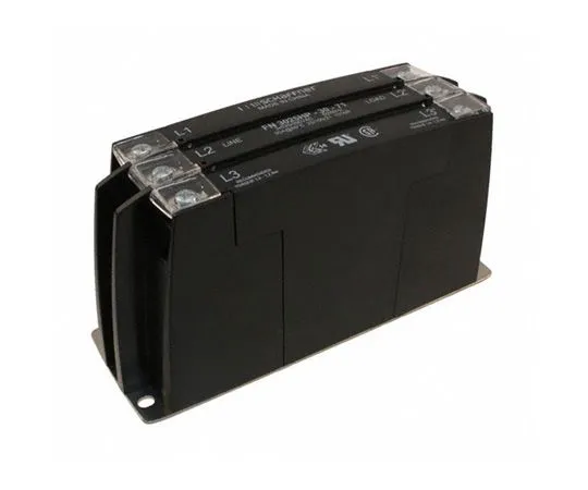 64-0635-46　Schaffner FN3025 Series 30A 520 V ac 60Hz Chassis Mount RFI Filter, with Wire Lead Terminals　FN3025HP-30-71