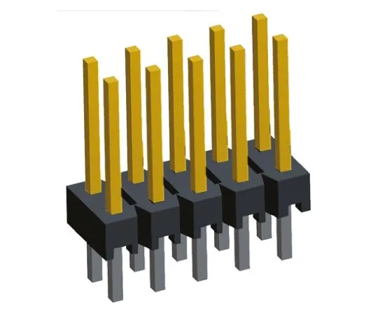 64-0492-53　TE Connectivity AMPMODU MOD II, 10 Way, 2 Row, Straight Pin Header　5-146252-5