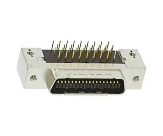 64-0610-84　3M MDR 102 Series, 50 Way Right Angle Through Hole Micro-D PCB Connector Plug, 1.27mm Pitch　10150-5212 PL