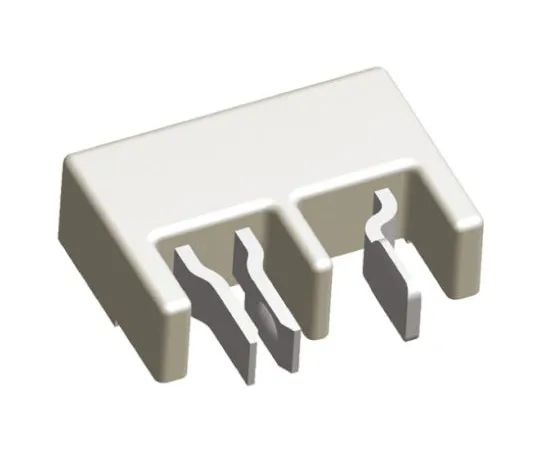 64-0535-69　TE Connectivity Hermaphroditic Female Connector Housing, 3mm Pitch, 2 Way, 1 Row Right Angle　1971567-1