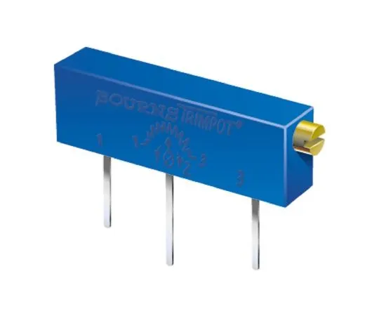 64-0484-36　10kΩ Through Hole Trimmer Potentiometer 1W Side Adjust Bourns 3059 Series　3059Y-1-103LF