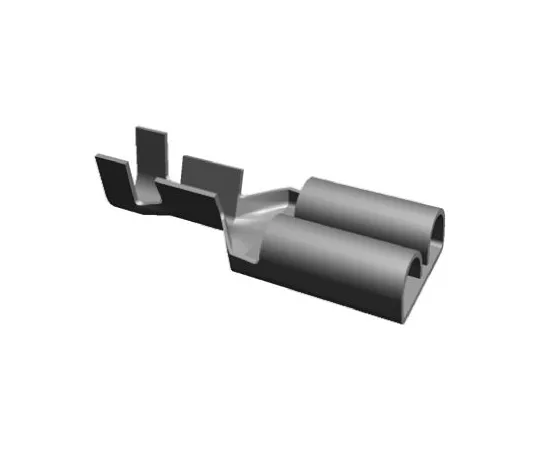64-0380-11　TE Connectivity FASTIN-FASTON .250 Series Crimp Receptacle, 6.35 x 0.81mm, 0.5mm² to 1.5mm², 20AWG to 15AWG, Tin Plated　5-160558-2