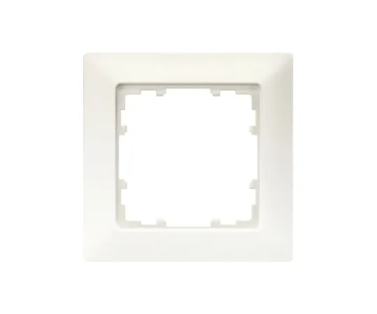 64-0471-39　Siemens White 1 Gang Cover Plate Thermoplastic Mounting Frame　5TG2551-0