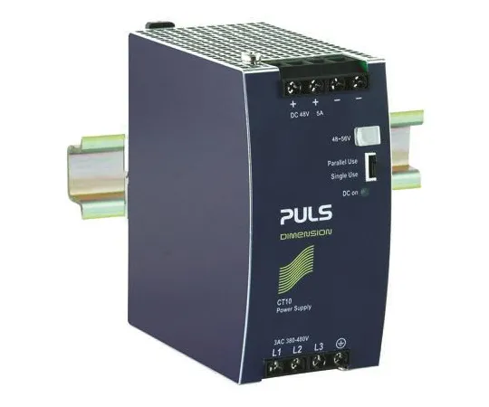 64-0346-33　PULS, DIMENSION C-Line DIN Rail Panel Mount Power Supply, 48V dc Output Voltage, 5A output current　CT10.481