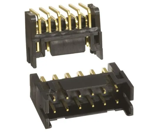 64-0640-87　Hirose DF11, 12 Way, 2 Row, Right Angle PCB Header　DF11-12DP-2DS(52)