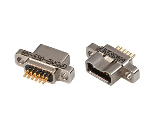 64-0388-29　Glenair GMSM Series Through Hole, 6 Pin D-sub Connector Socket Micro-D　GMSM2-6SSB