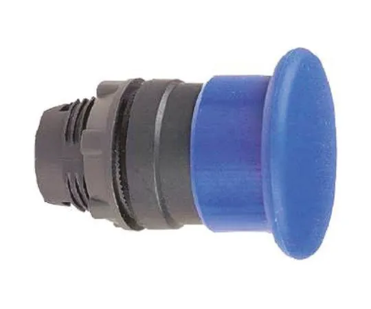 64-0497-86　Schneider Electric Harmony XB5 Series, Blue Push Button Head, Latching, 22mm Cutout　ZB5AW763