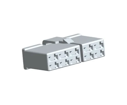 64-0393-42　TE Connectivity FASTON .250 Series, 10 Way Nylon Crimp Cover, Natural　172138-1