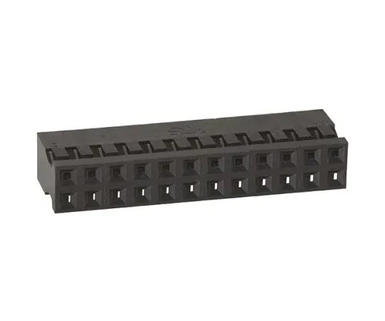 64-0640-64　Hirose A3B Female Connector Housing, 2mm Pitch, 24 Way, 2 Row　A3B-24D-2C