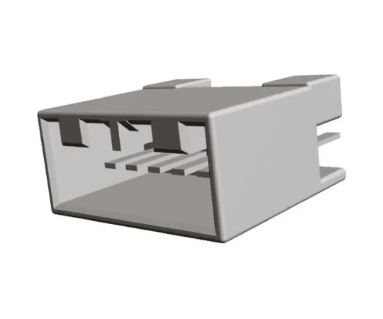 64-0384-49　TE Connectivity MULTILOCK 070 Series 3.5mm Pitch 6 Way 1 Row Straight PCB Socket, Through Hole, Solder Termination　1-174954-1