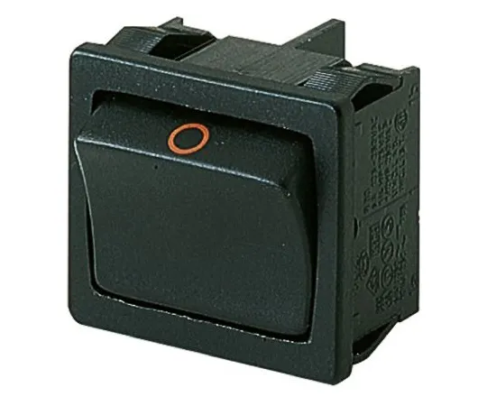64-0474-21　Marquardt Double Pole Single Throw (DPST), Momentary Rocker Switch Panel Mount　1802.1221