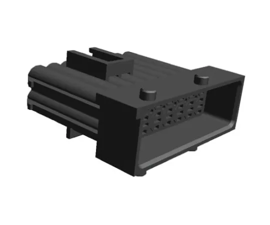 64-0378-03　TE Connectivity Timer Series, 2 Row 16 Way Cable Mount Plug Housing　1-964449-1