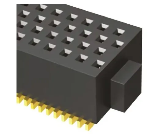 64-0595-05　Samtec SOLC Series 0.635 mm, 1.27 mm Pitch 60 Way 4 Row Straight PCB Socket, Surface Mount, Solder Termination　SOLC-115-02-S-Q