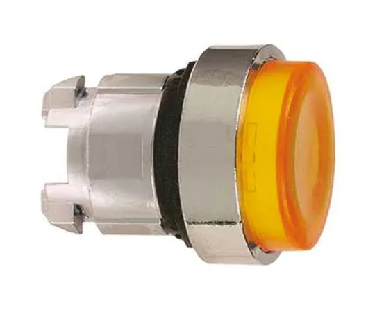 64-0497-21　Schneider Electric Harmony XB4 Series, Orange Push Button Head, Spring Return, 22mm Cutout　ZB4BW15