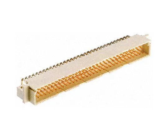 64-0381-49　TE Connectivity Eurocard Series 96 Way 2.54mm Pitch, Type C Class C2, 3 Row, Right Angle DIN 41612 Connector, Plug　8-1393644-3