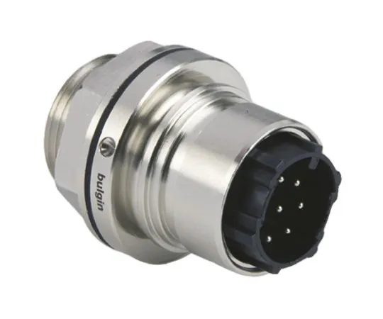 64-0583-61　Bulgin Buccaneer 6000 Series Panel Mount Connector, 8 contacts Plug　PXM6012/08P/CR