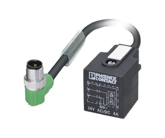 64-0407-76　Phoenix Contact M12 3-Pin - Valve A Male Cable for *** with Sensors and Actuators　1439340