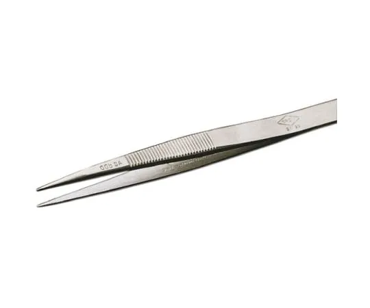 64-0531-22　Erem by Weller 120 mm, Anti-Magnetic Stainless Steel, Straight; Pointed, Anti-Acid Tweezers　00BSA