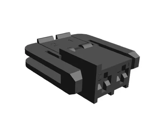 64-0378-43　TE Connectivity Junior Timer Series, 1 Row 2 Way Cable Mount Socket Housing　365058-3